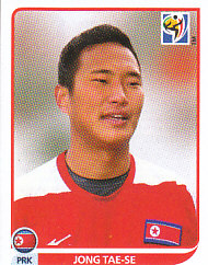 Jong Tae-Se Korea DPR samolepka Panini World Cup 2010 #522